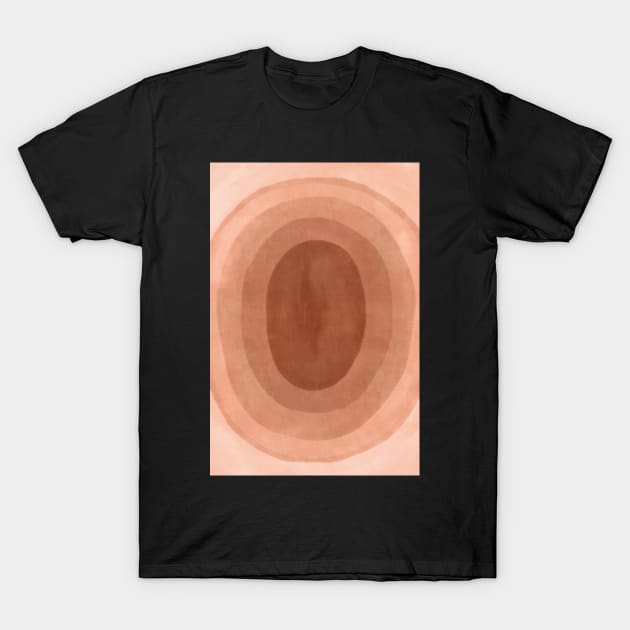 Warm geometric boho circles T-Shirt by VectoryBelle